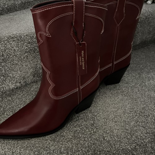 Ladies red cowboy - ladies,