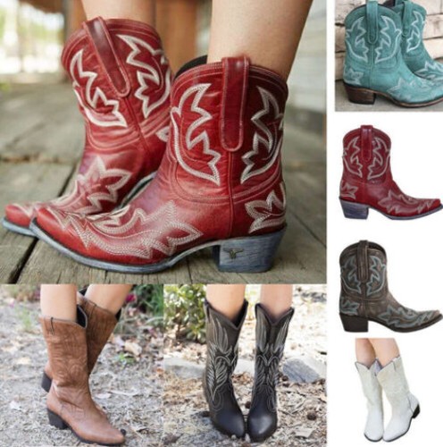 Women pointed toe cowgirl - toe,