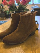 Women’s Suede Leather Brown