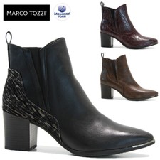 LADIES BOOTS MID BLOCK HEEL