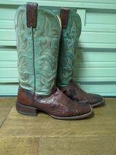 Justin Boots Ostrich Leather